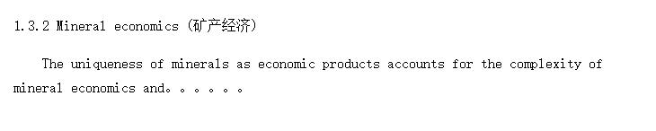 Mineral economics ()