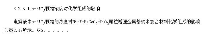 n-SiO<SUB>2</SUB>ŨȶNi-W-P/CeO<SUB>2</SUB>-SiO<SUB>2</SUB>ǿ׸ϲϵӰ