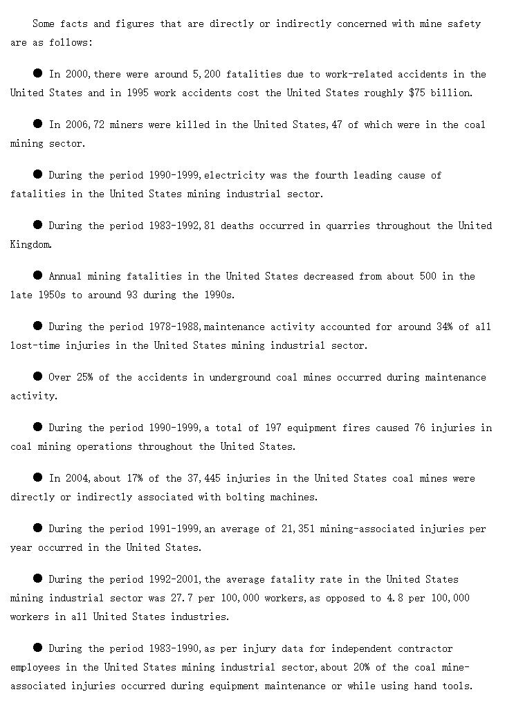 Mine-Related Accidents (ɽص¹)