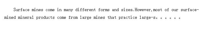 Surface Mine Development (¶ɽ)