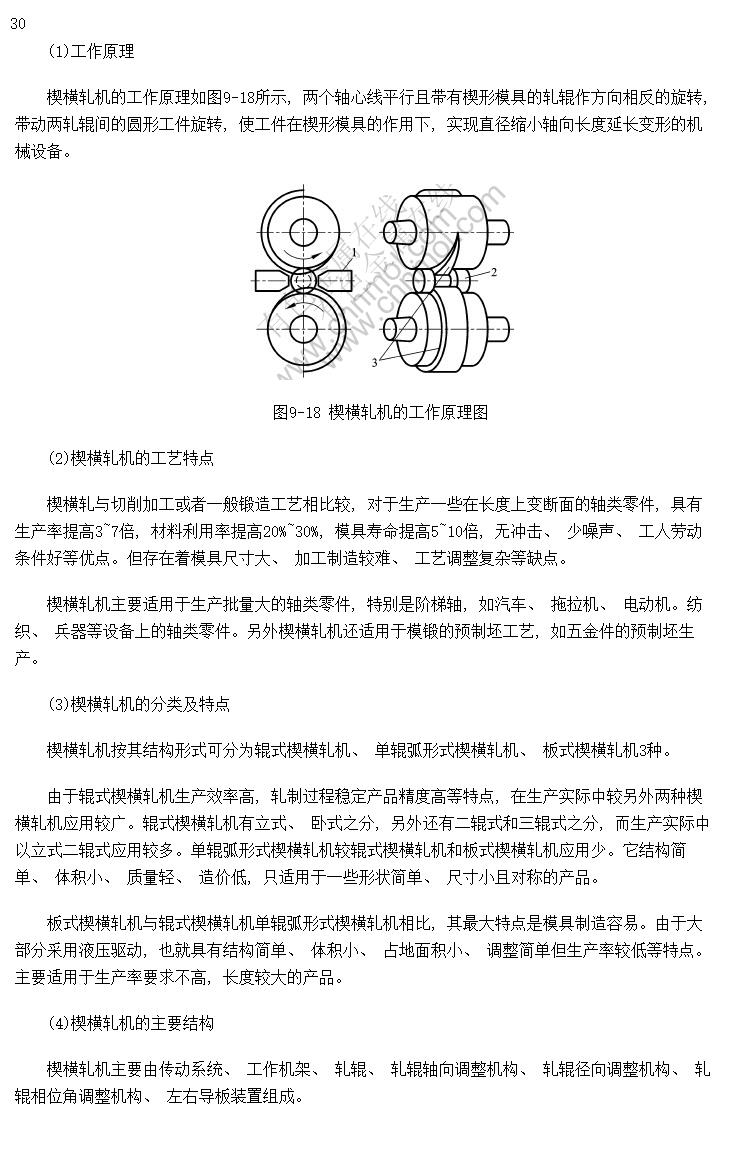 楔横轧机 有色金属在线