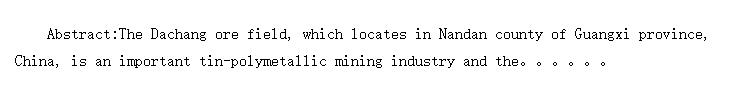 Ore-controlling characteristics of Devonian stratum in the Dachang Sn ore field, Guangxi (south China)