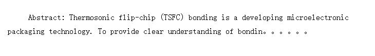 Ultrasonic vibration at thermosonic flip-chip bonding interface