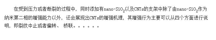 Nano-SiO<SUB>2</SUB>CNTs֧ܻеǿ